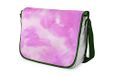 Bonamaison Digitaal bedrukte Messenger schooltas met kaki riem voor studenten, crossbody tas, koerierstas, schoudertas voor kinderen, meisjes, jongens, maat: 29x36 cm
