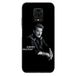 Beschermhoes Johnny Hallyday Zwart Beschermhoes voor Xiaomi Redmi Note 9S / 9 Pro