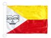 AZ FLAG Bootvlag Marquesaseilanden 45x30 cm Mesh Polyester Plastic Ringen