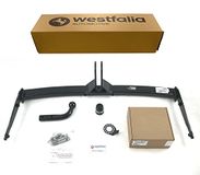 Westfalia starre trekhaak - AHK voor VW Passat Limousine/Variant B8 (vanaf bouwjaar 11/2014), Skoda Superb Limousine/Combi (vanaf bouwjaar 03/2015) - Set met 13-polige voertuigspecifieke elektroset