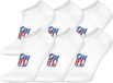 NFL SHIELD Sneaker Socks - 6-pack - Wit - Maat 35/38