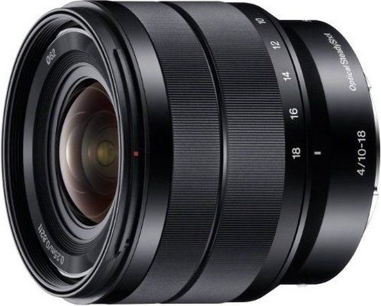 Sony E 10-20mm f/4.0 G PZ Lens - Black