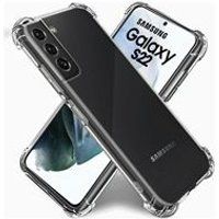 Phonillico Case voor Samsung S22 5G - Schokbestendige bescherming Zachte siliconen Transparant