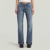 G-Star G-Low Bootcut Wmn Dames Jeans 29/34 Faded Ice Blue Katoen/Elastaan