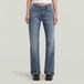G-Star G-Low Bootcut Wmn Dames Jeans 29/34 Faded Ice Blue Katoen/Elastaan