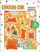 Bambolino Dikkie Dik stickers de fenêtre, autocollants repositionnables non permanents avec arrière-plan de jeu - jouets éducatifs junior à partir de 3 ans
