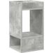 Table d'appoint gris béton 30 x 30 x 56 cm bois d'ingénierie