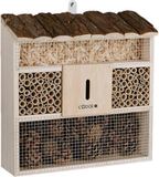 Merkloos InsectenHotel - Natuurlijk Hout