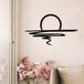 Merkloos Asir - Wanddecoratie - Zwart - 70 x 41 cm