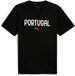 Puma Portugal Football Energy T-shirt Met Korte Mouwen Zwart M Man