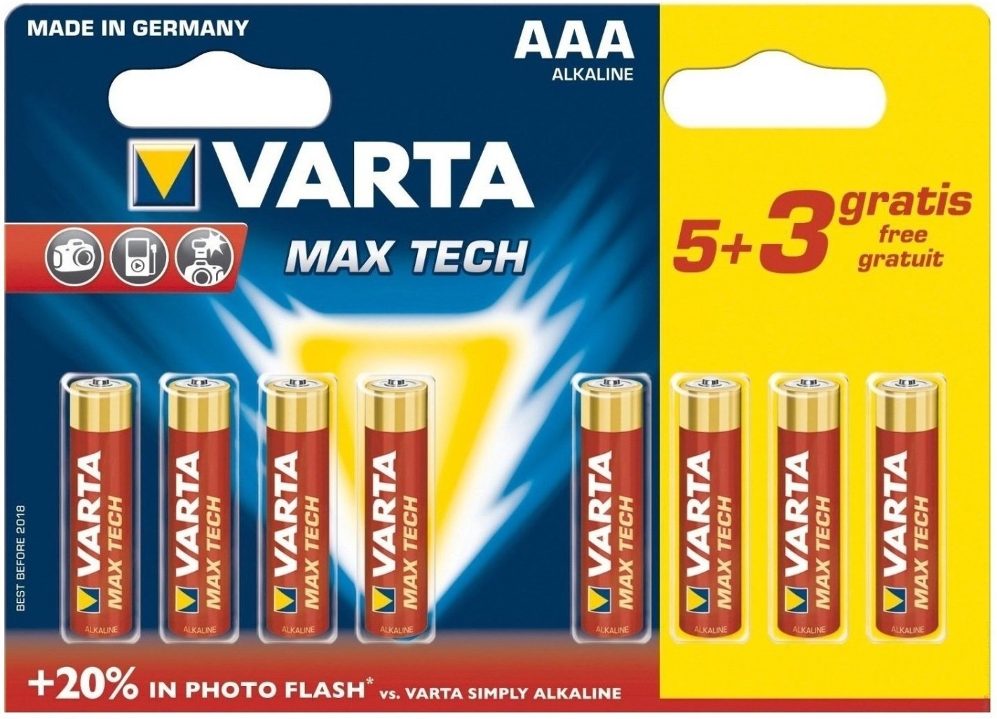 varta Max Tech AAA