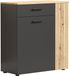 CaliCosy Dressoir Antraciet grijs Spaanplaat 80x88x36 cm