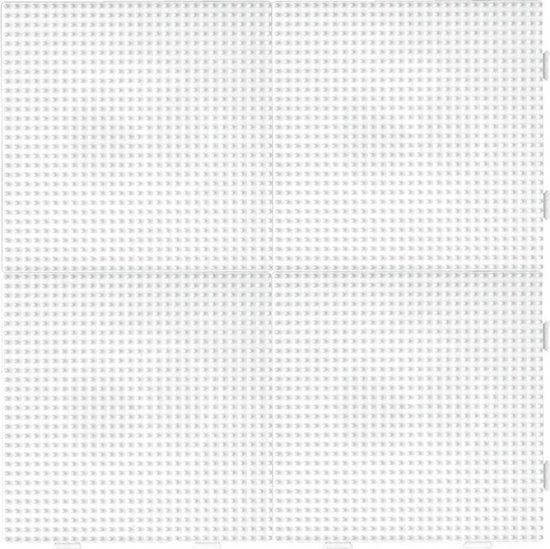 Hama Strijkkralen Grondplaten 4 Stuks Wit - 4581