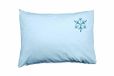 Bona Basics Decoratieve kussenhoes Lichtblauw 50x35 cm