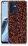 B2Ctelecom Back Cover voor OPPO Reno 7 5G | Find X5 Lite Siliconen Case Koffiebonen