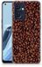 B2Ctelecom Back Cover voor OPPO Reno 7 5G | Find X5 Lite Siliconen Case Koffiebonen