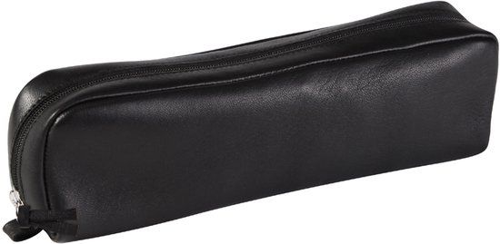 Clairefontaine Etui Plat, Leder, Zwart