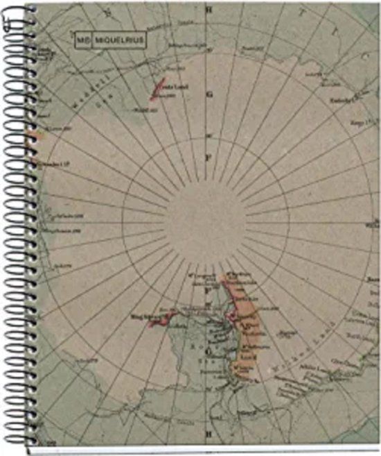 Miquelrius Ecoglobe A4 Notebook - Ruled - 160 Pages - Spiral Bound