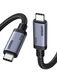 Ugreen 65383 USB4 Gen 3x2 Kabel 1 m USB C 80 Gbit/s 240 W Zwart