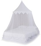 Deconet klamboe Marrakech XXL, Wit, Polyester, Rond, 2 personen