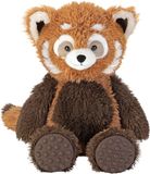 Wild Republic Pluche rode panda knuffel - 35 cm