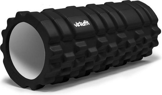 Virtufit Grid Foam Roller 33 cm Zwart