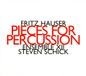 HatHut Records Ensemble XII, Steven Schick - Hauser: Pieces For Percussion (CD)