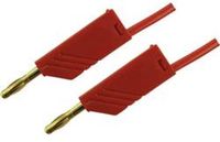 SKS Hirschmann MLN 150/2,5 RT Meetsnoer Banaanstekker 4 mm Banaanstekker 4 mm 1.50 m Rood 1 stuk(s)