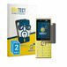 BROTECT - privacy screenprotector voor Nokia 200 4G - Folie Beschermfolie Blauwlichtfilter 2 Stuks