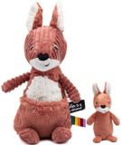 ALLEZOU De kangoeroe roest Knuffel Terracotta