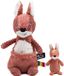 ALLEZOU De kangoeroe roest Knuffel Terracotta