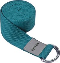 VirtuFit Premium Yoga Riem - 250 cm - Ocean Green - Yoga Strap - Cotton - Turquoise