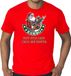 Bellatio Decorations Shoppartners Bv Grote maten fout Kerstshirt / Kerst t-shirt Rambo but you can call me Santa rood voor heren XXXXL
