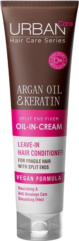 Urban Care Argan Oil & Keratin Oil-In-Cream Leave-In Hair Conditioner