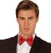 Widmann Metallic nœuds papillon rouges