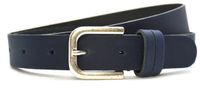 Timbelt Fashion Leren Riem 3 cm Navy