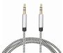 Vayox BX8030 audio kabel 1,5 m 3.5mm Zilver, Zwart