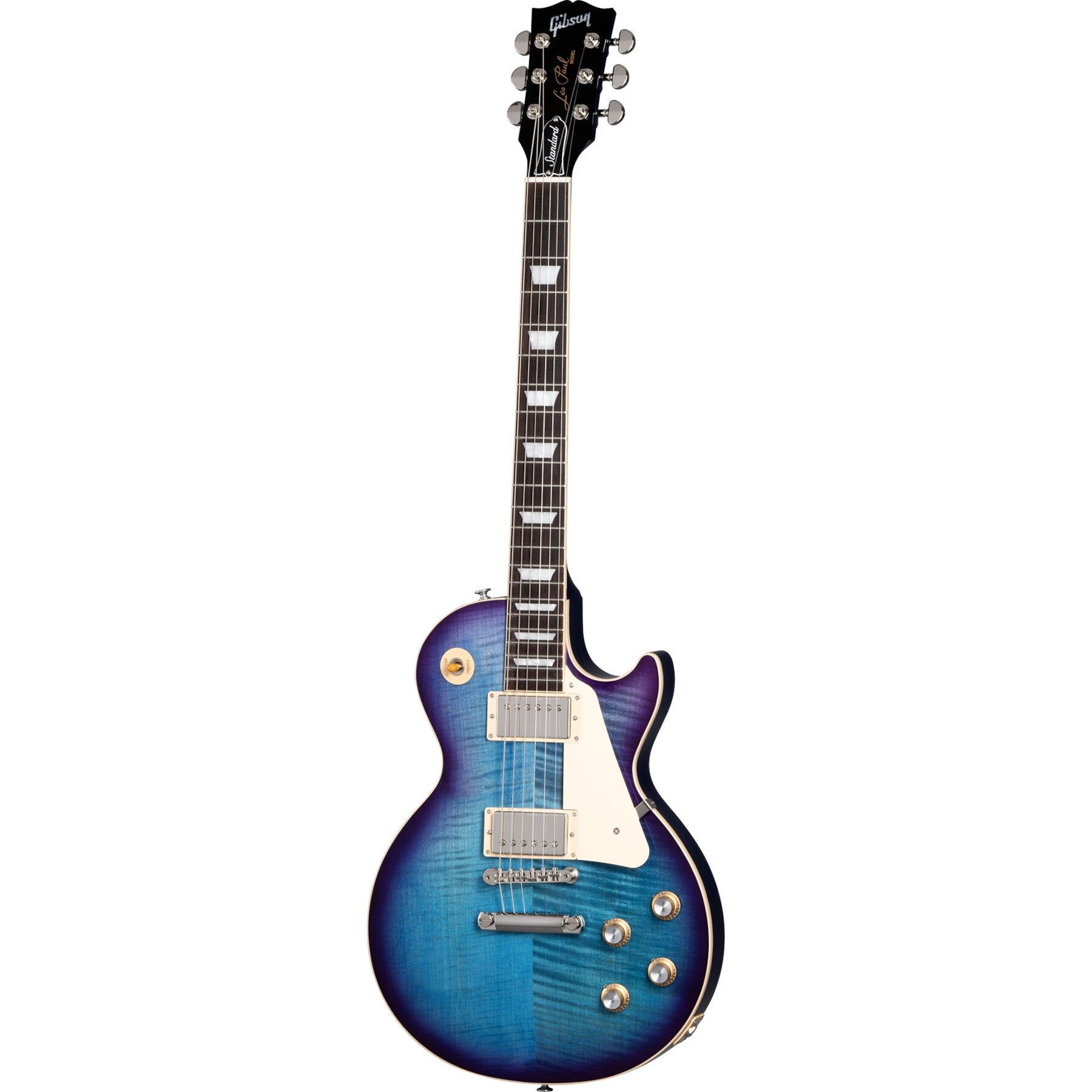 Gibson Original Collection Les Paul Standard 60s Figured Top Blueberry Burst Electric Guitar with Case