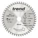 Trend CraftPro TCT-cirkelzaagblad, 160 mm diameter x 20 mm asgat x 48 tanden, zaagblad met fijne afwerkingssnede voor handcirkelzagen, CSB/16048A