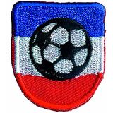 HKM 10232378 patches, blauw/wit/rood, één maat
