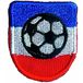 HKM 10232378 patches, blauw/wit/rood, één maat