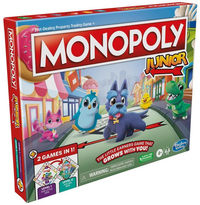 Hasbro Gaming Monopoly Junior 2-in-1