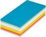 MAUL Presentatiekaarten rechthoekig Papier 250 stuks 20.5 x 9.5 x 0.02 cm geel blauw groen rood oranje wit