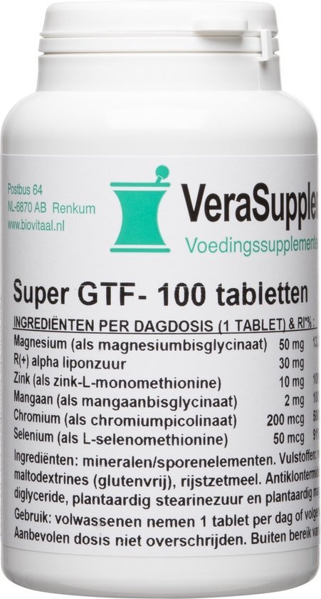 Biovitaal Super GTF Complex Tabletten