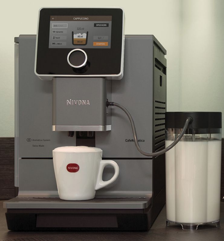 Nivona NICR 970 Volautomatische Combi Koffiemachine - Zwart/Grijs