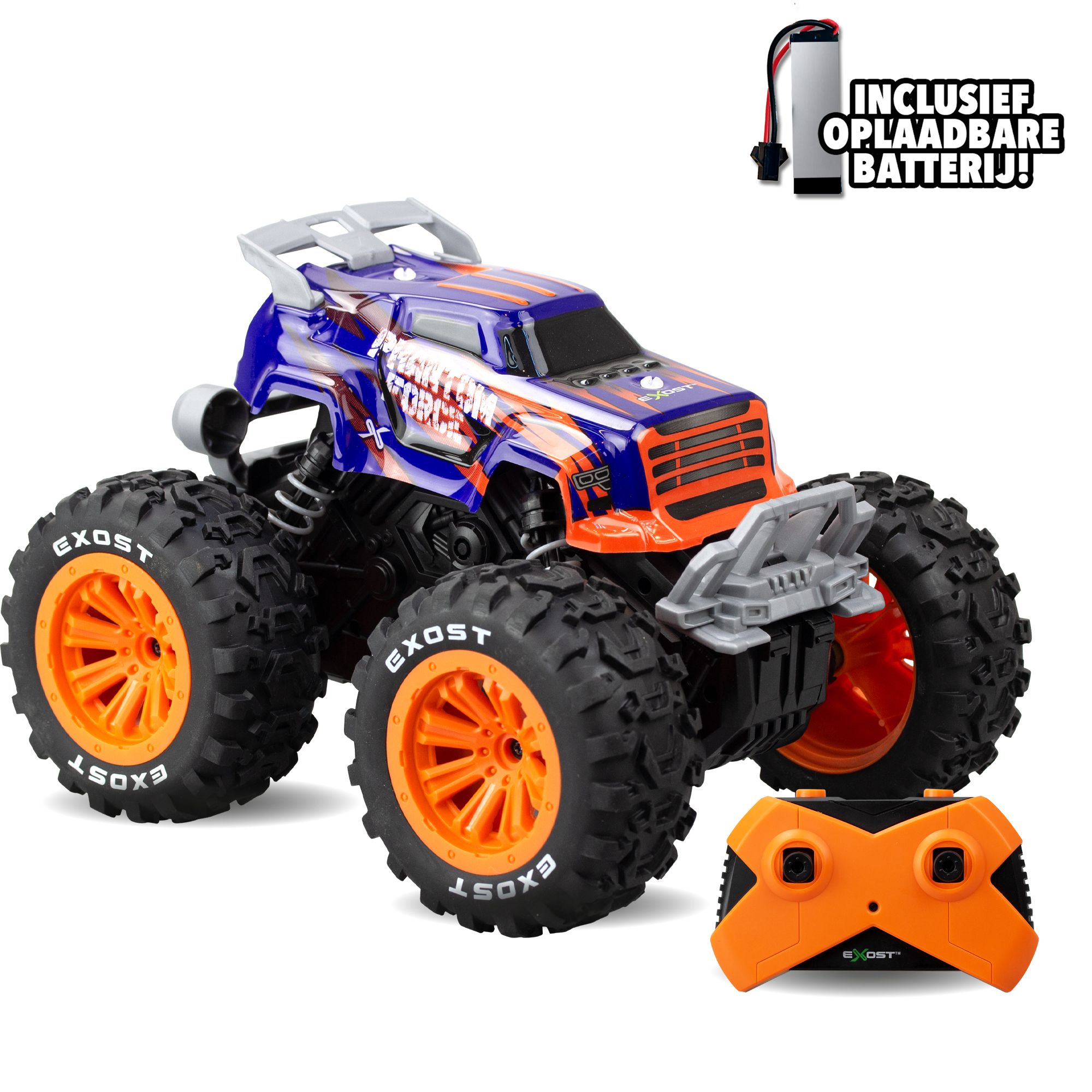 Exost Phantom Force Monstertruck 1:16 - 2.4 GHz - Meerkleurig