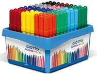 Giotto Turbo Maxi Schoolpack Markeerstiften 108 Stuks