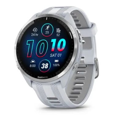 Garmin Forerunner 965 Smartwatch - 1.4" AMOLED - White