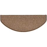 andiamo Trapmat Bob, melange-effect, getuft (2 stuks), cognac, zeer duurzaam, set van 2 matten