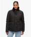 Superdry - Gevoerde jas met ribfluwelen afwerking - Dames - Gewatteerde jassen